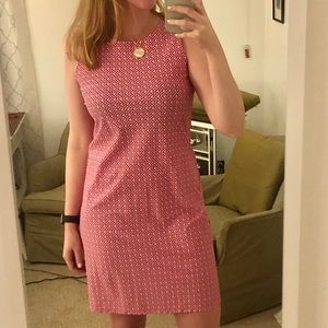 Pink and White Sundress